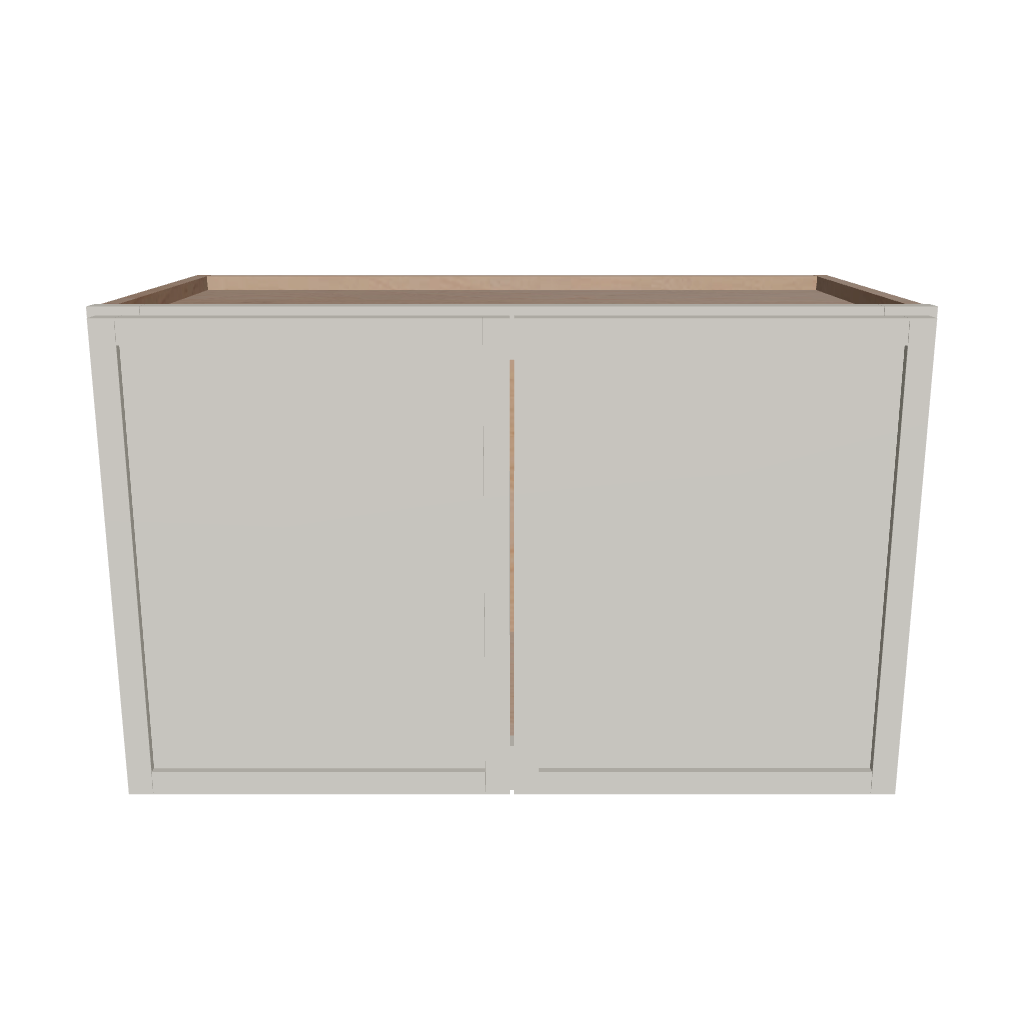 Modernform Cabinet Slim Dove White 24" W X 15" H X 12" D Double Door Wall Cabinet