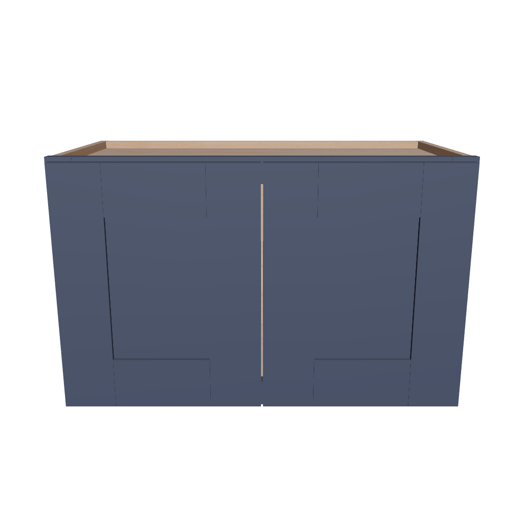 Modernform Cabinet Signature Blue 24" W X 15" H X 12" D Double Door Wall Cabinet