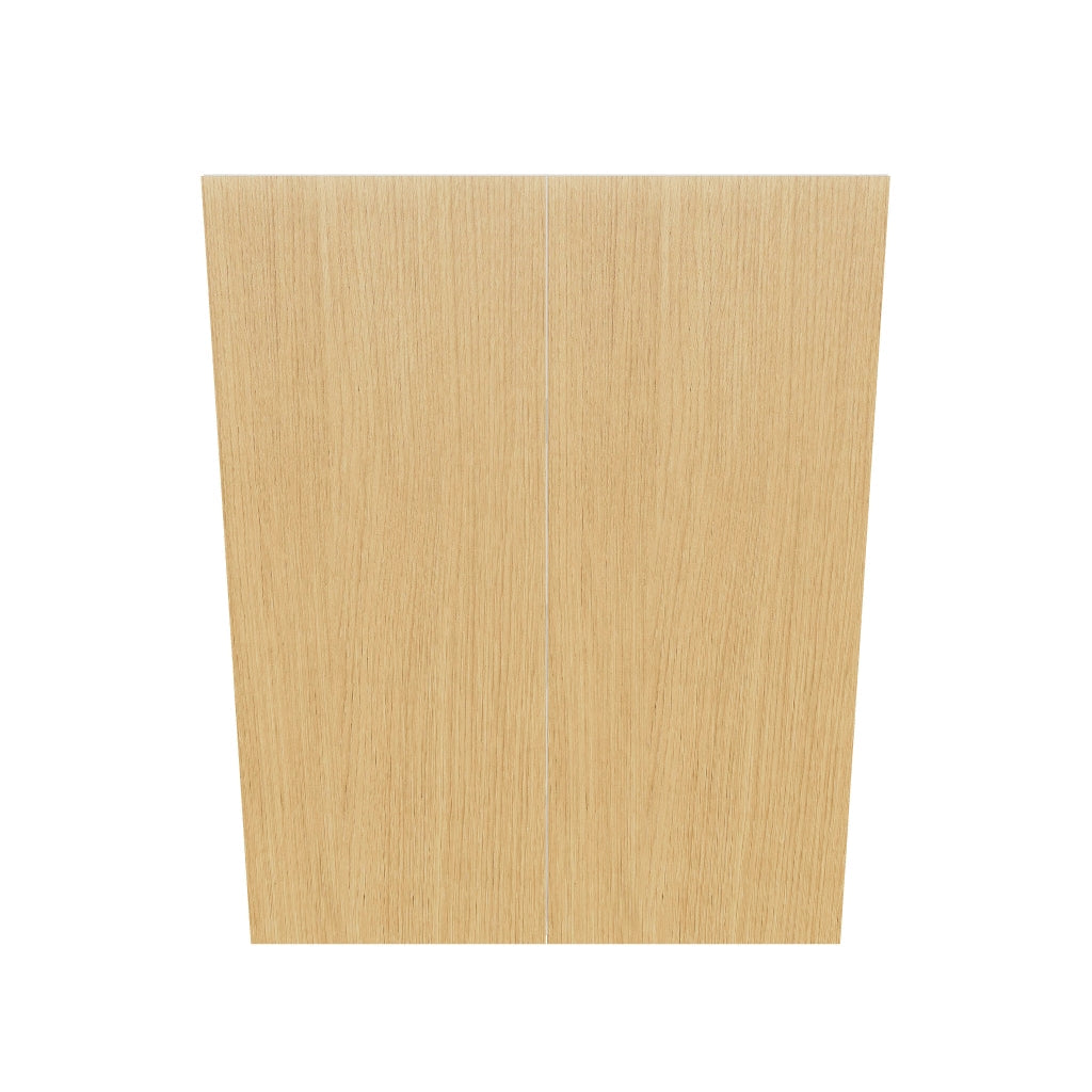 Modernform Cabinet Natural Oak 24" W X 30" H X 12" D Double Door Wall Cabinet