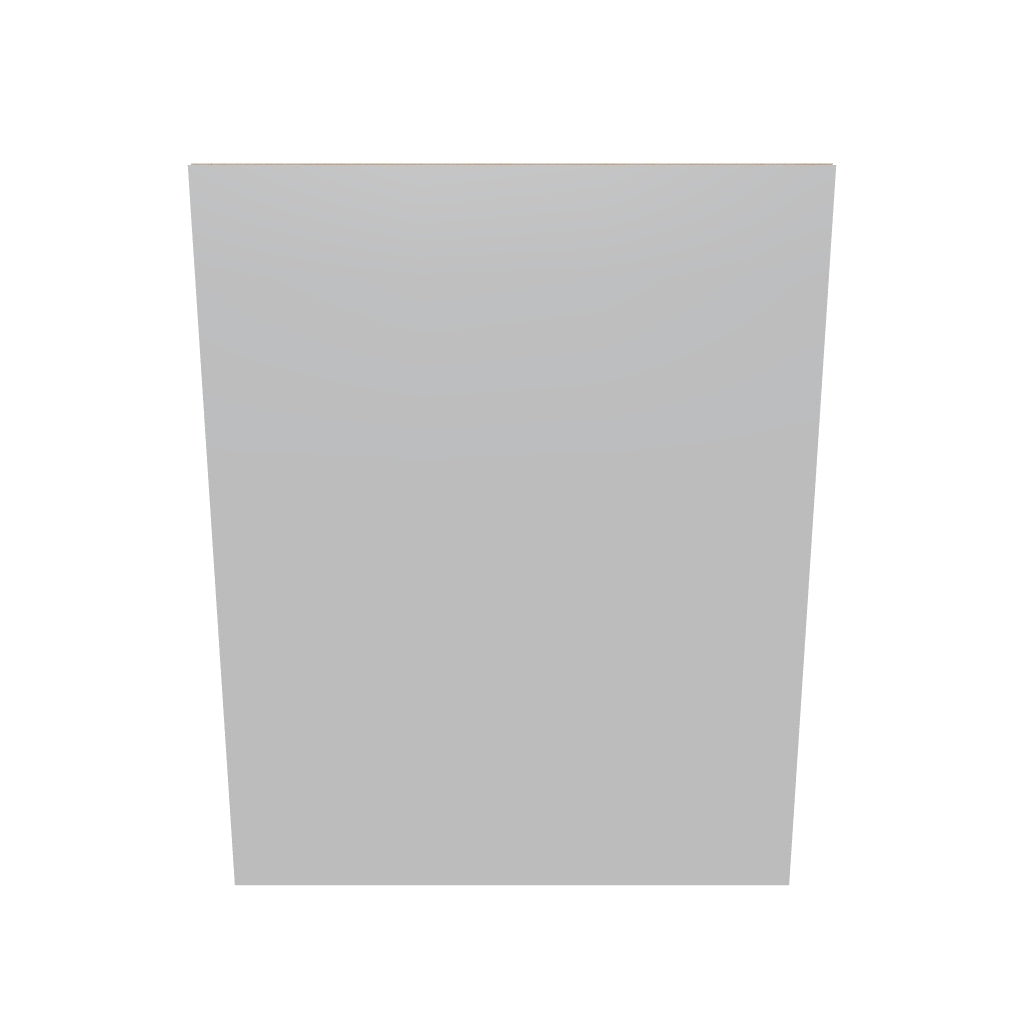 Modernform Cabinet Matte White 24" W X 30" H X 12" D Single Door Wall Cabinet