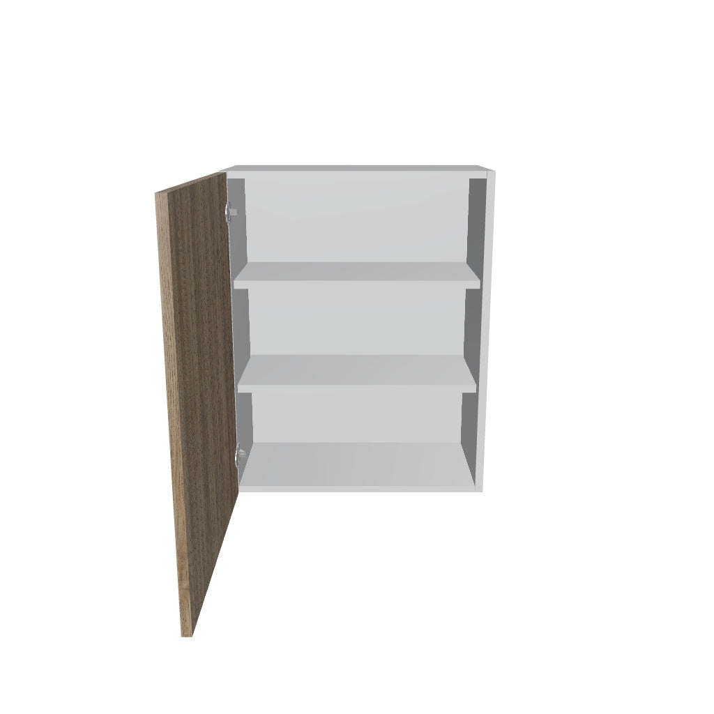Modernform Cabinet Walnut 24" W X 30" H X 12" D Single Door Wall Cabinet