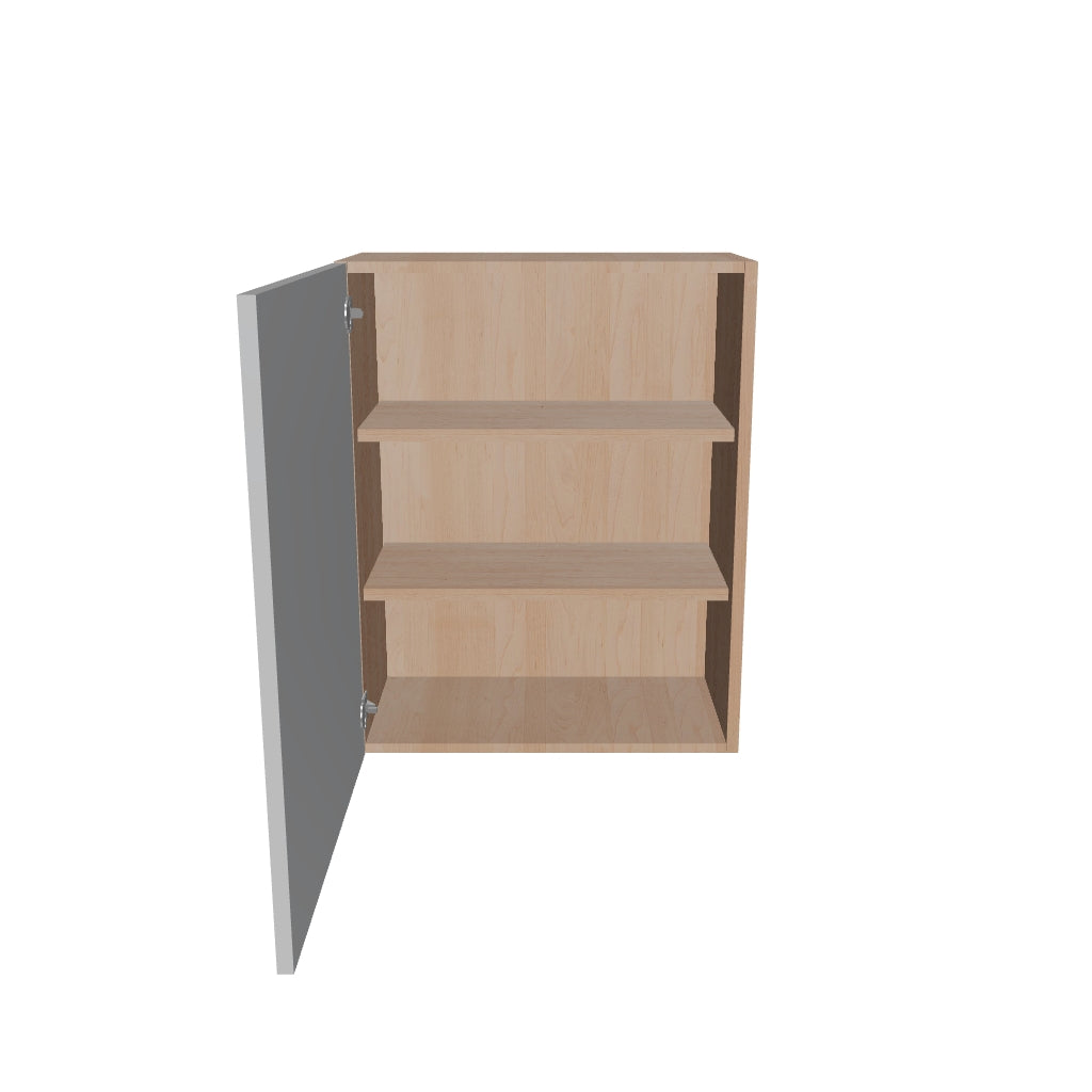 Modernform Cabinet Matte White 24" W X 30" H X 12" D Single Door Wall Cabinet