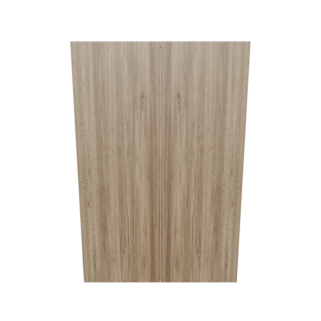 Modernform Cabinet Walnut 24" W X 36" H X 12" D Double Door Wall Cabinet