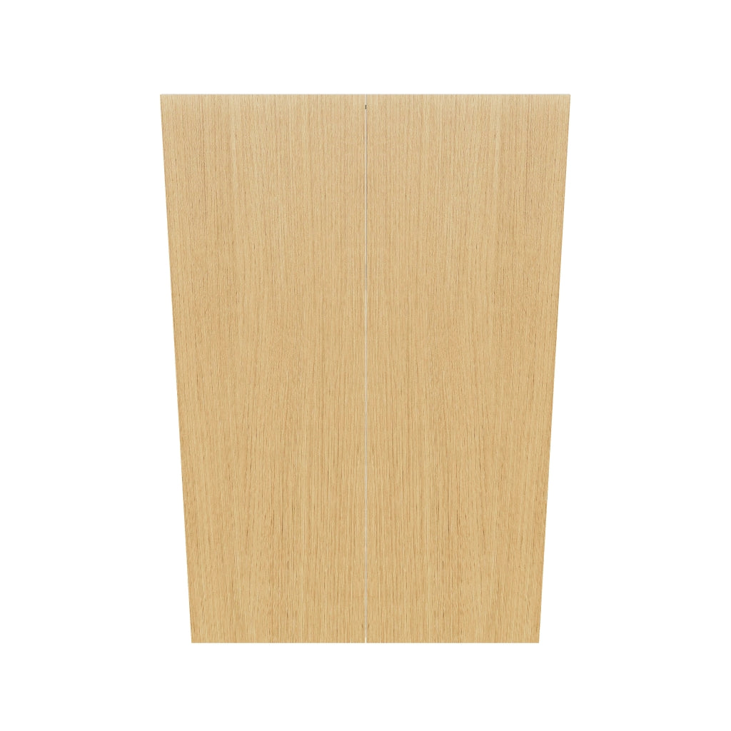 Modernform Cabinet Natural Oak 24" W X 36" H X 12" D Double Door Wall Cabinet