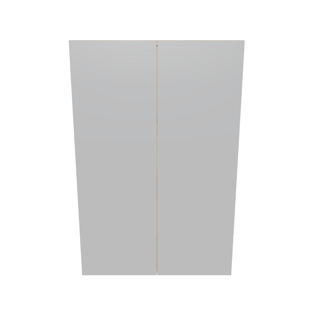 Modernform Cabinet Matte White 24" W X 36" H X 12" D Double Door Wall Cabinet