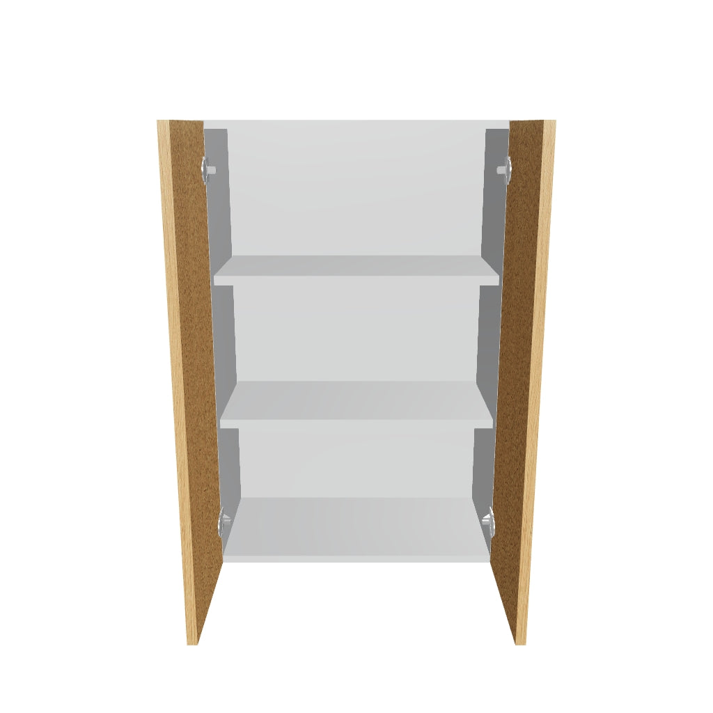 Modernform Cabinet Natural Oak 24" W X 36" H X 12" D Double Door Wall Cabinet