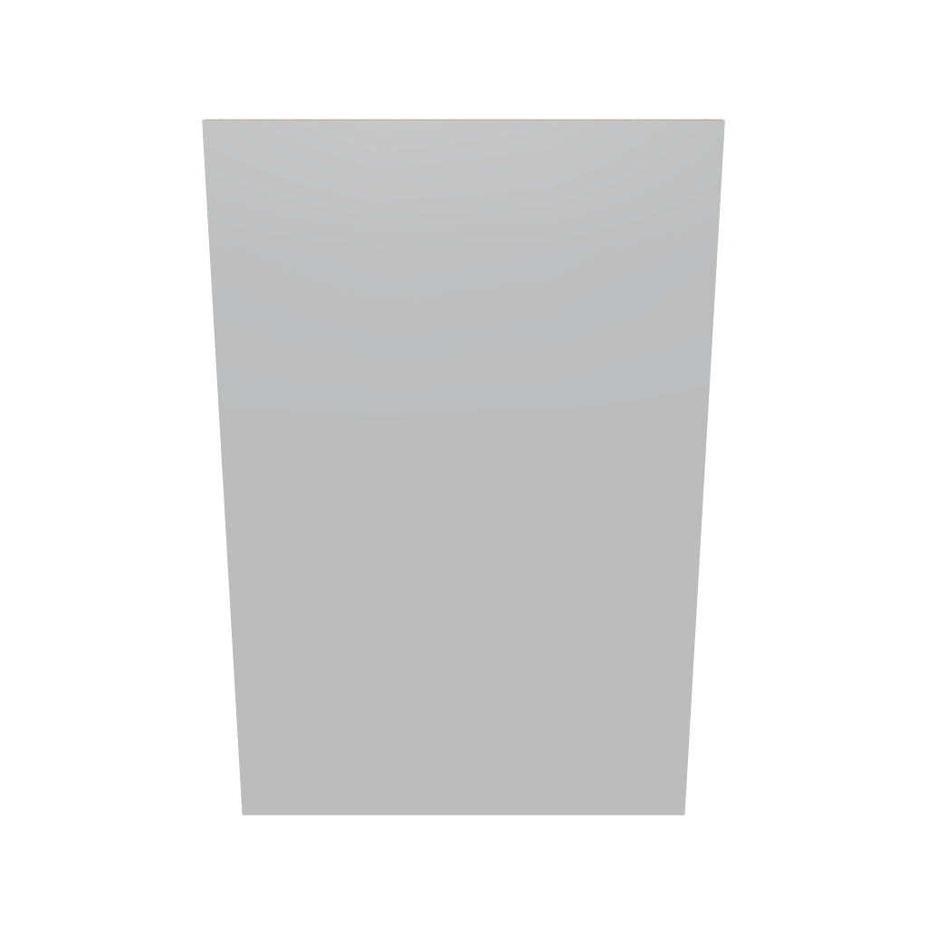 Modernform Cabinet Matte White 24" W X 36" H X 12" D Single Door Wall Cabinet