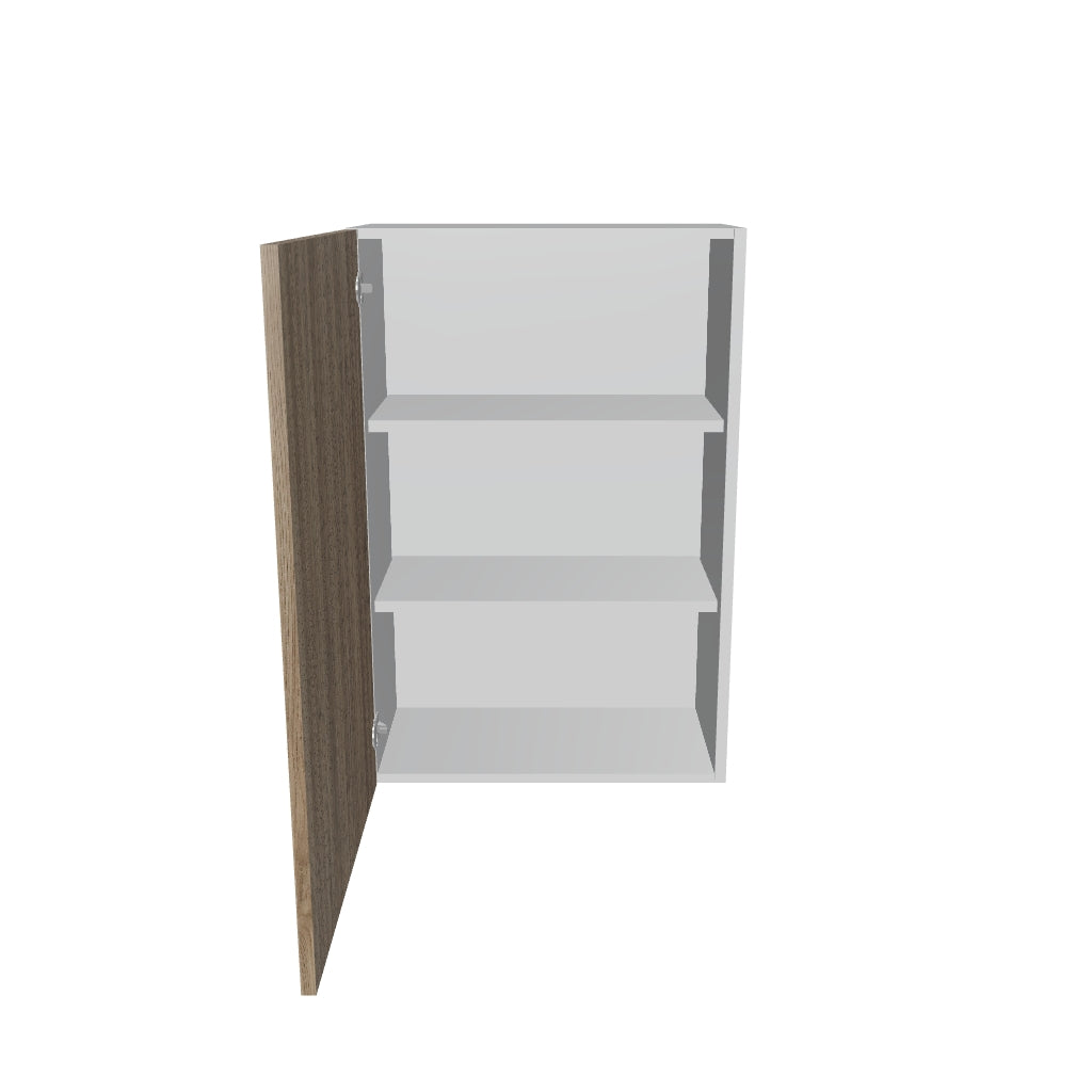 Modernform Cabinet Walnut 24" W X 36" H X 12" D Single Door Wall Cabinet