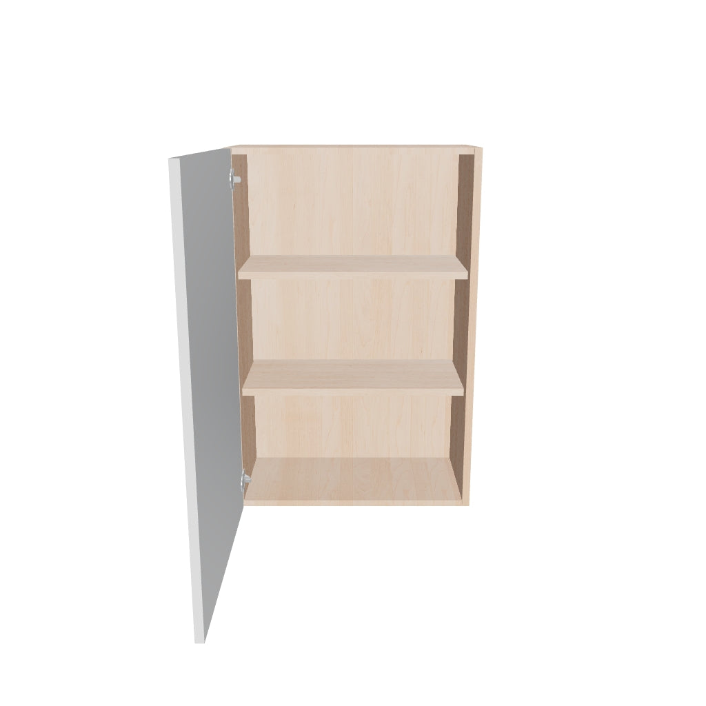 Modernform Cabinet Gloss White 24" W X 36" H X 12" D Single Door Wall Cabinet