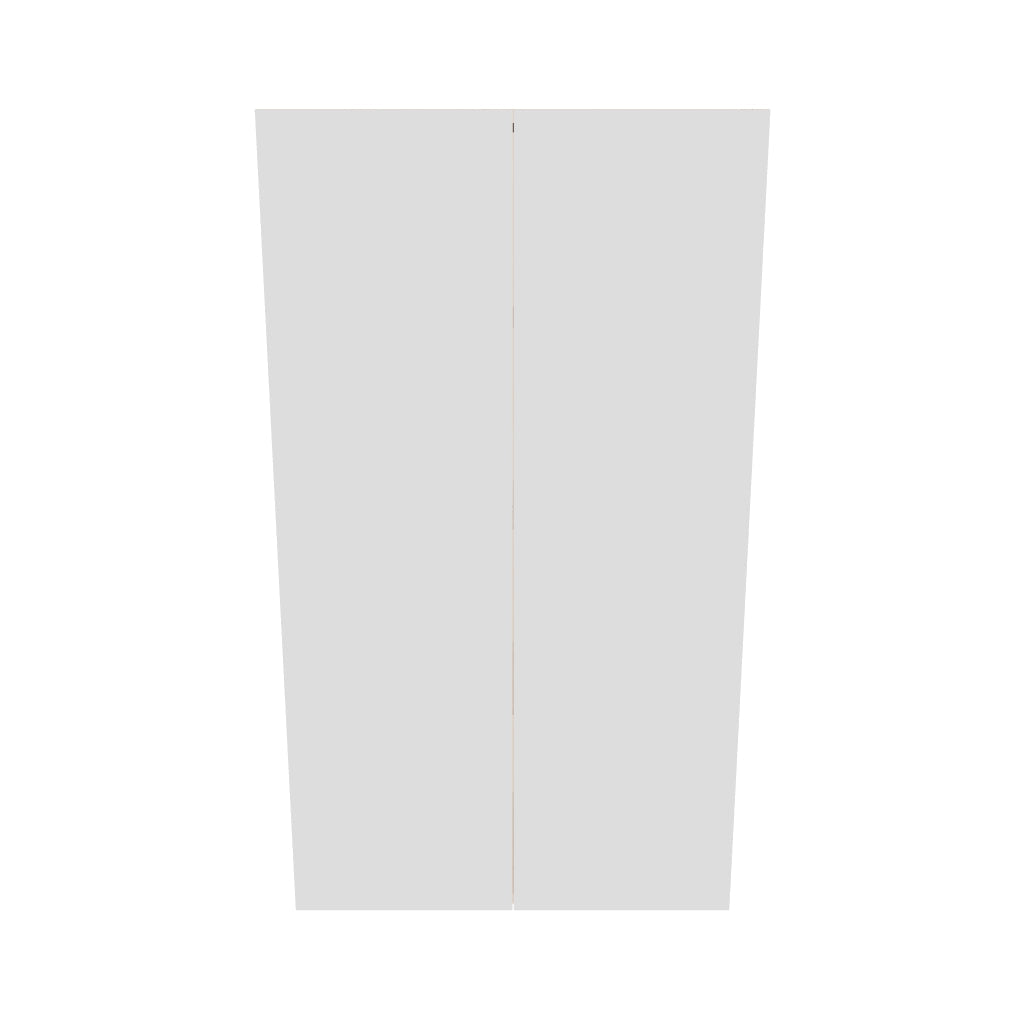 Modernform Cabinet Gloss White 24" W X 42" H X 12" D Double Door Wall Cabinet