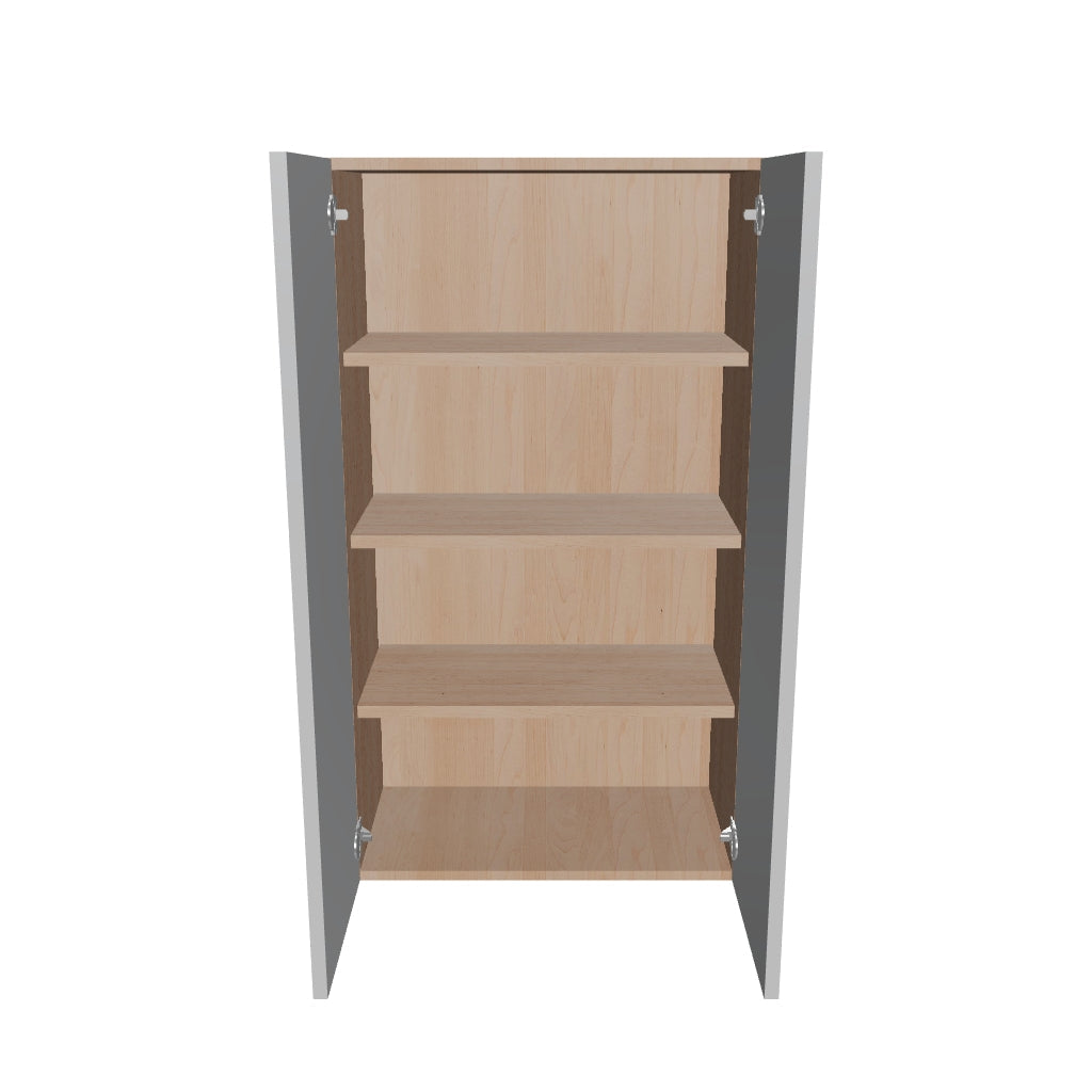 Modernform Cabinet Matte White 24" W X 42" H X 12" D Double Door Wall Cabinet