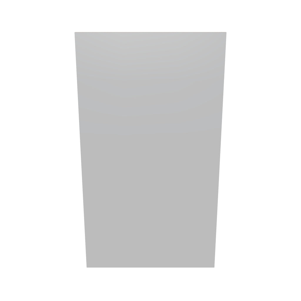 Modernform Cabinet Matte White 24" W X 42" H X 12" D Single Door Wall Cabinet
