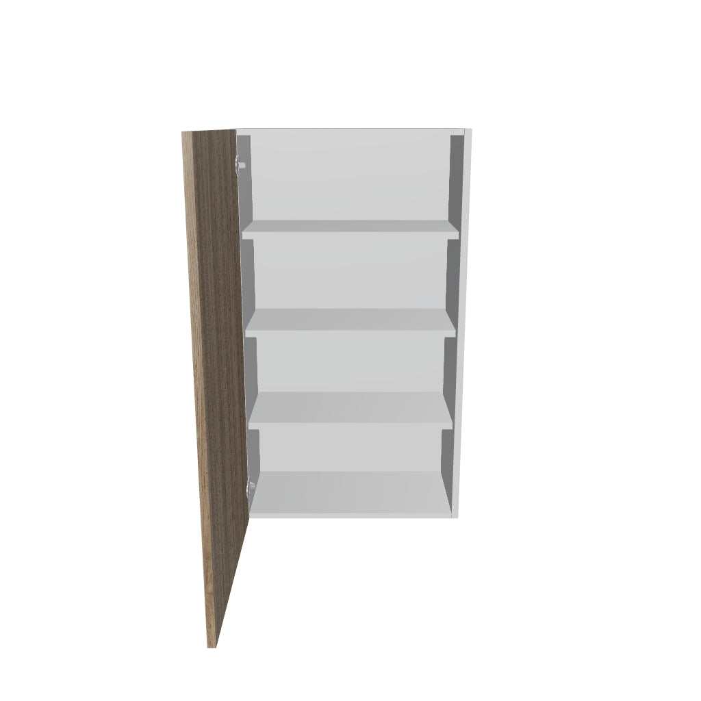 Modernform Cabinet Walnut 24" W X 42" H X 12" D Single Door Wall Cabinet