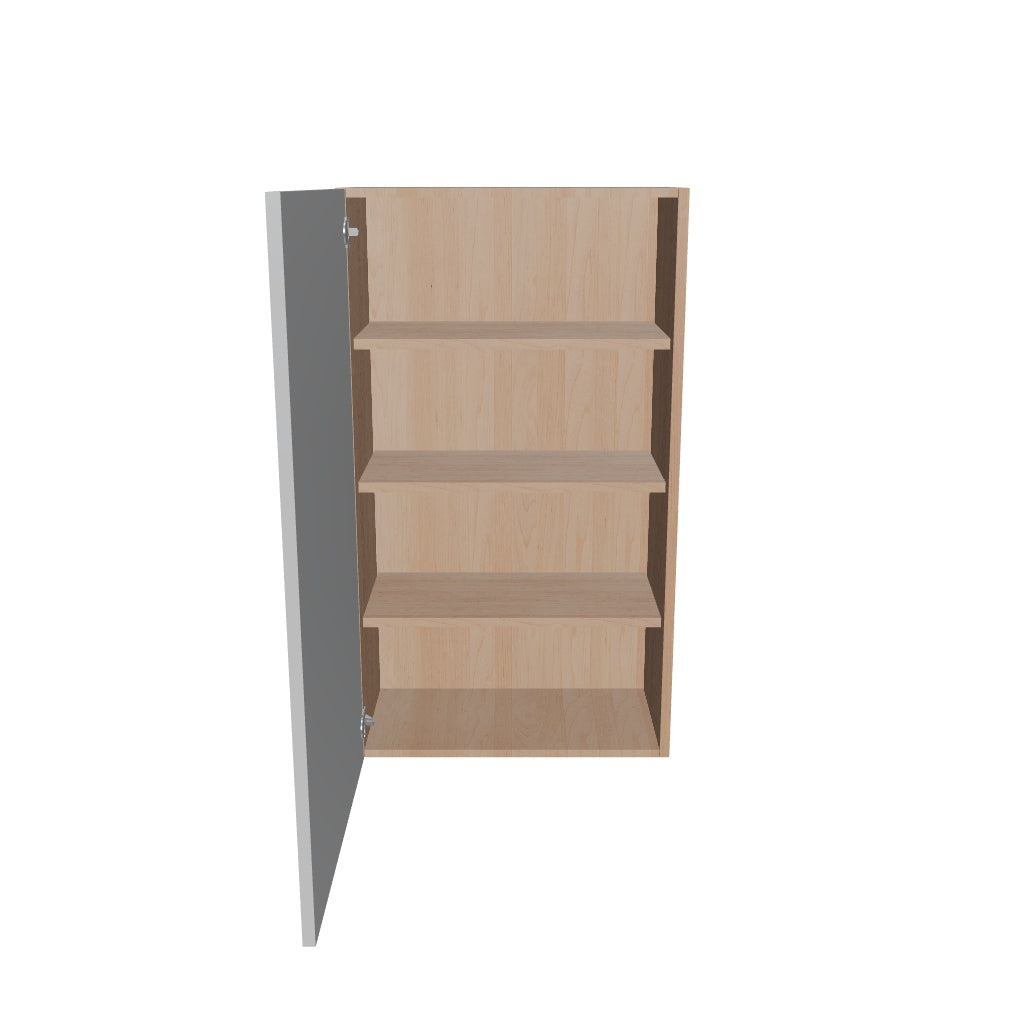 Modernform Cabinet Matte White 24" W X 42" H X 12" D Single Door Wall Cabinet