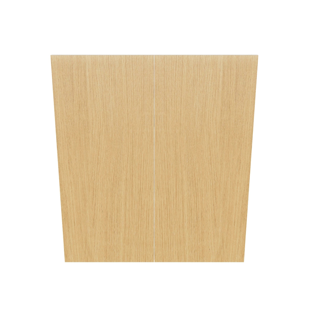 Modernform Cabinet Natural Oak 27" W X 30" H X 12" D Double Door Wall Cabinet