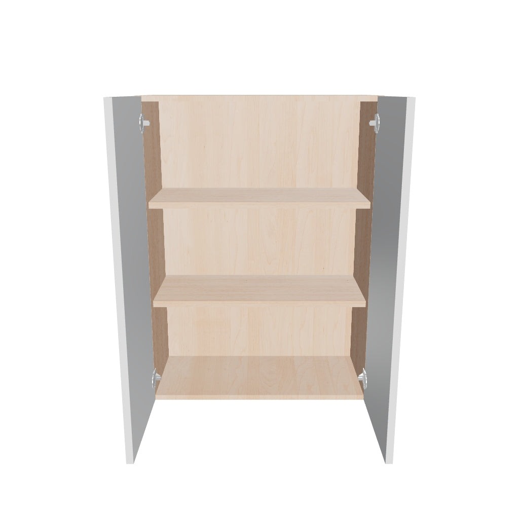 Modernform Cabinet Gloss White 27" W X 36" H X 12" D Double Door Wall Cabinet