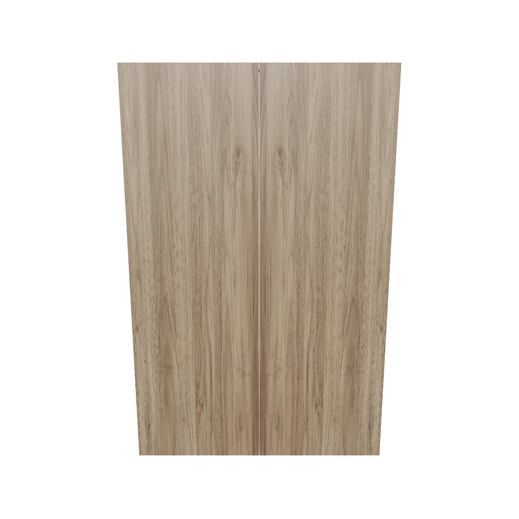 Modernform Cabinet Walnut 27" W X 42" H X 12" D Double Door Wall Cabinet