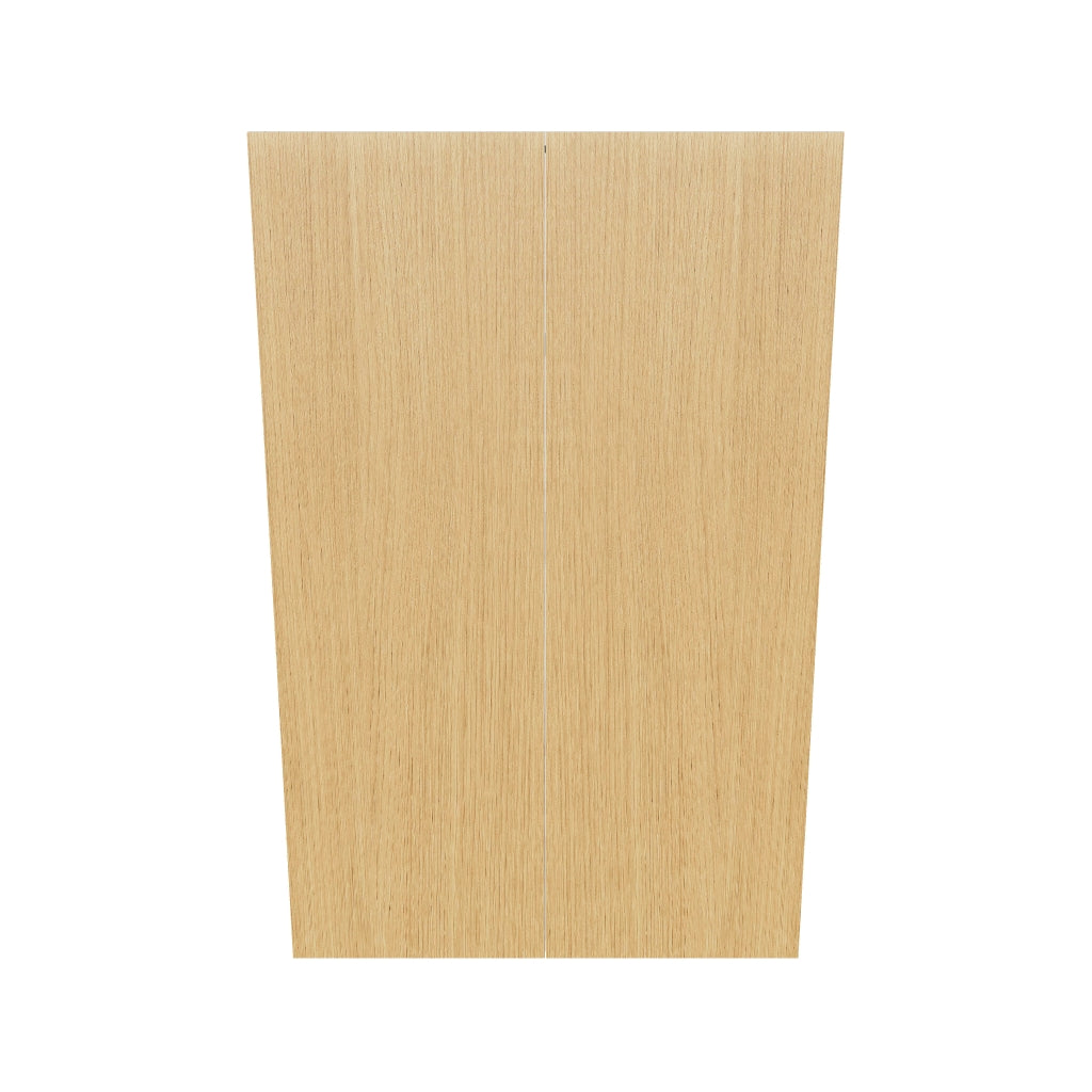 Modernform Cabinet Natural Oak 27" W X 42" H X 12" D Double Door Wall Cabinet