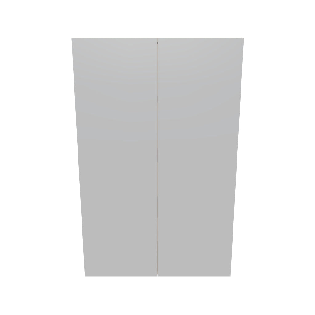 Modernform Cabinet Matte White 27" W X 42" H X 12" D Double Door Wall Cabinet