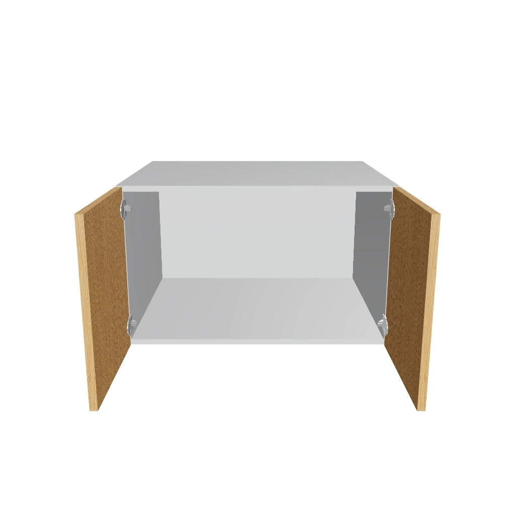 Modernform Cabinet Natural Oak 30" W X 18" H X 24" D Double Door Wall Cabinet