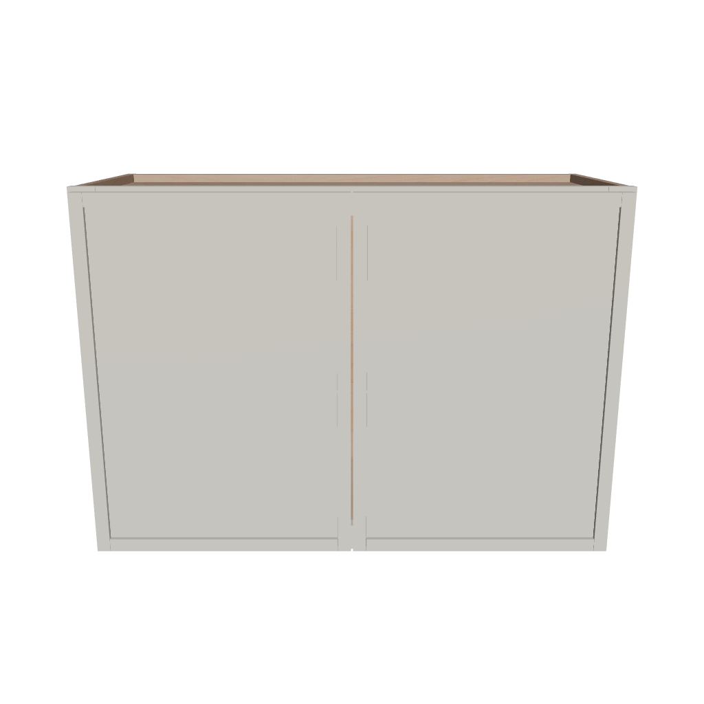 Modernform Cabinet Slim Dove White 30" W X 21" H X 12" D Double Door Wall Cabinet