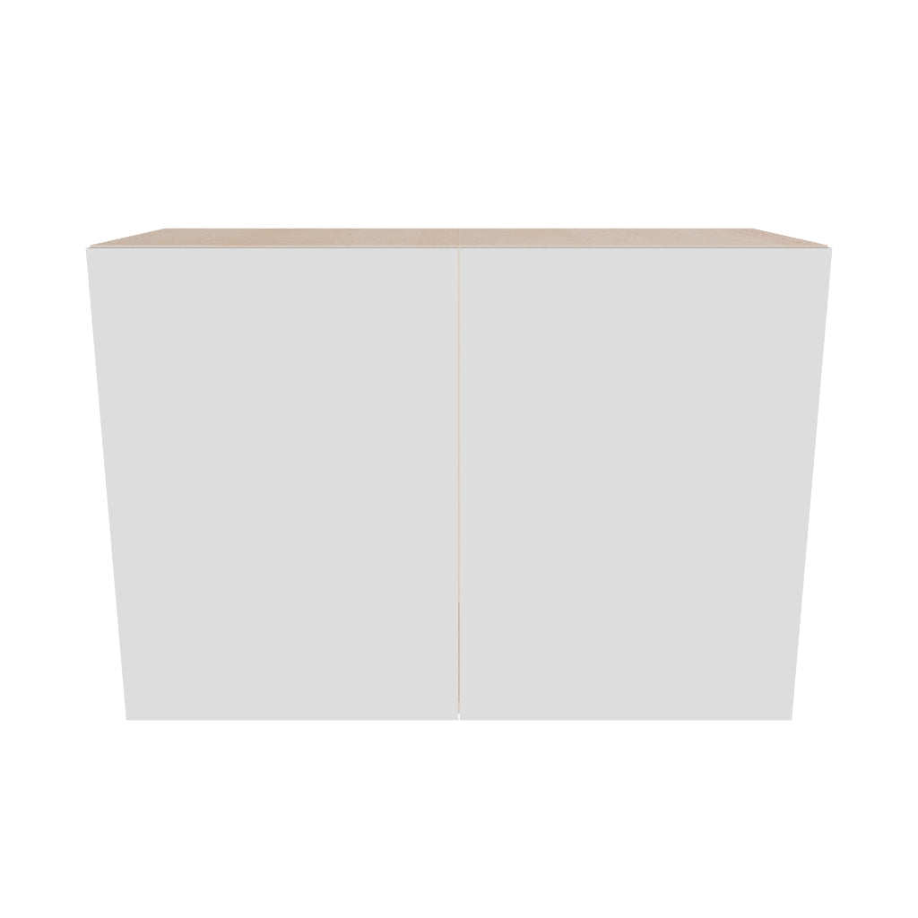 Modernform Cabinet Gloss White 30" W X 21" H X 12" D Double Door Wall Cabinet