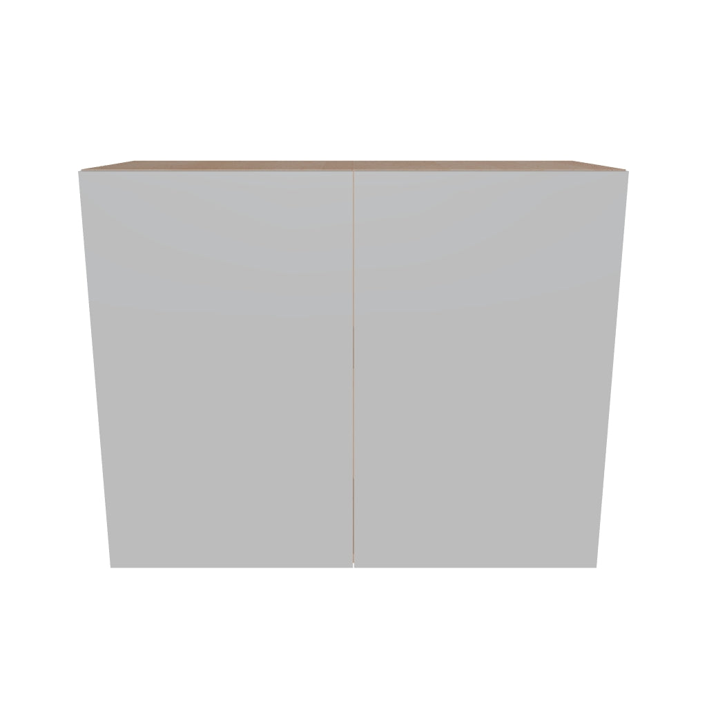 Modernform Cabinet Matte White 30" W X 24" H X 12" D Double Door Wall Cabinet