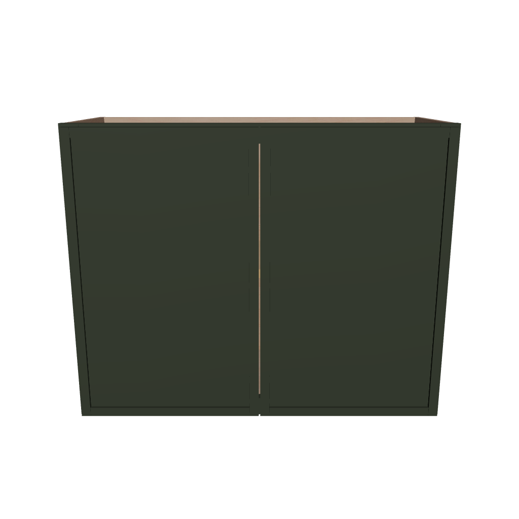 Modernform Cabinet Slim Sage Green 30" W X 24" H X 12" D Double Door Wall Cabinet