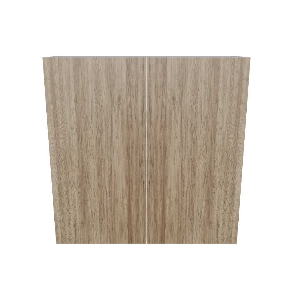 Modernform Cabinet Walnut 30" W X 30" H X 12" D Double Door Wall Cabinet