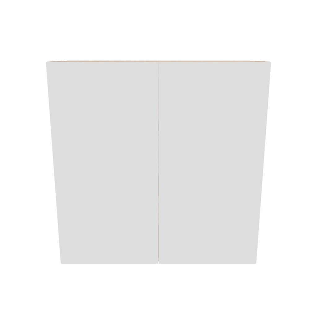 Modernform Cabinet Gloss White 30" W X 30" H X 12" D Double Door Wall Cabinet