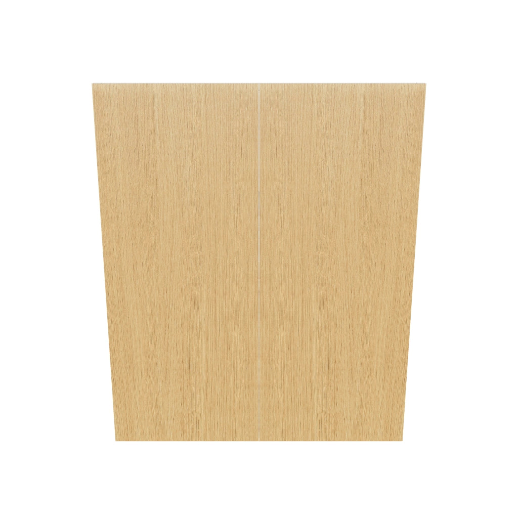 Modernform Cabinet Natural Oak 30" W X 36" H X 12" D Double Door Wall Cabinet