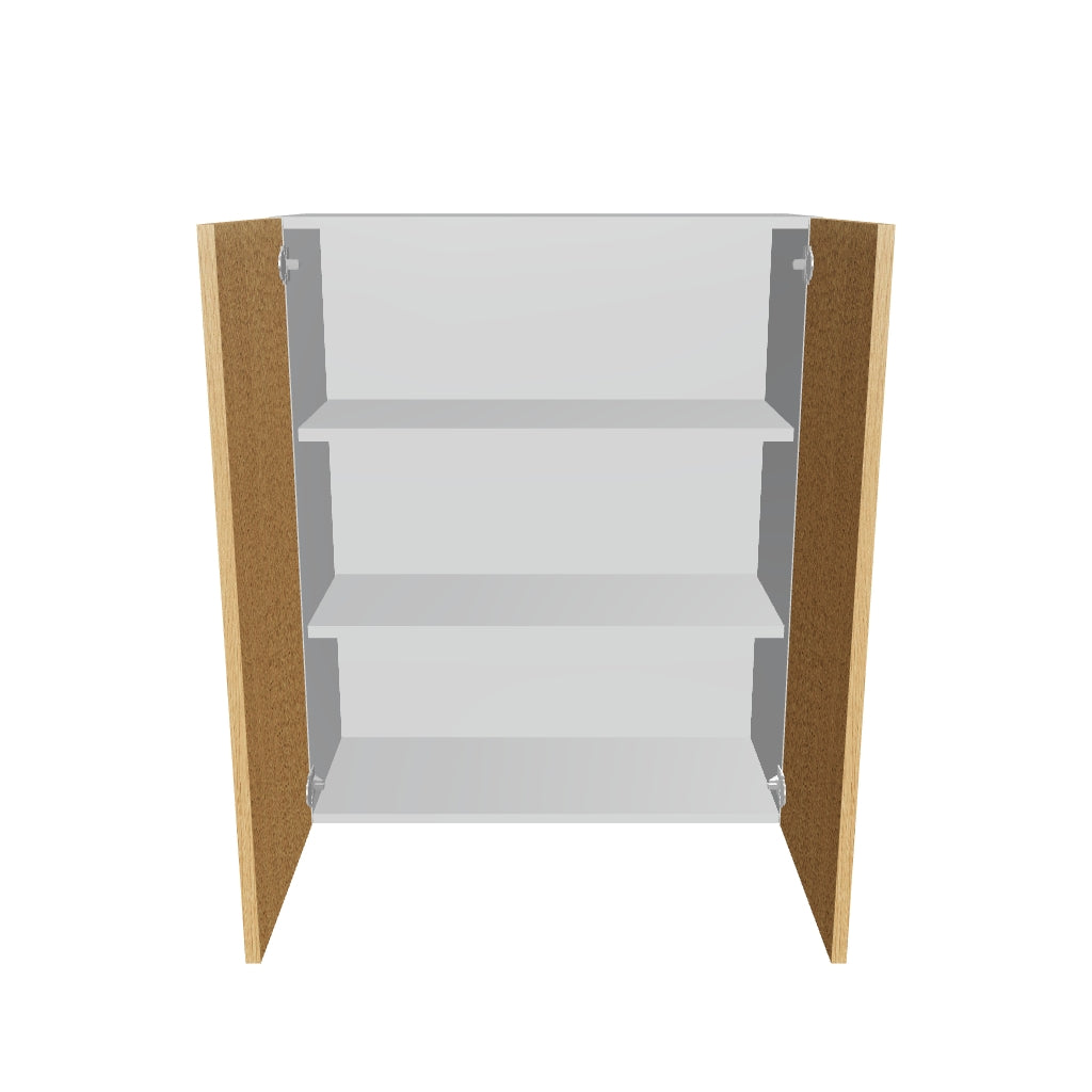 Modernform Cabinet Natural Oak 30" W X 36" H X 12" D Double Door Wall Cabinet