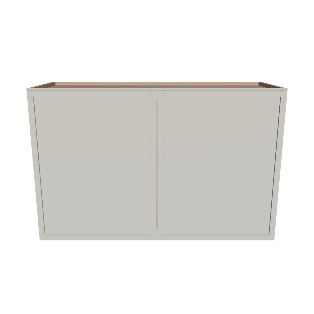 Modernform Cabinet Slim Dove White 33" W X 21" H X 12" D Double Door Wall Cabinet