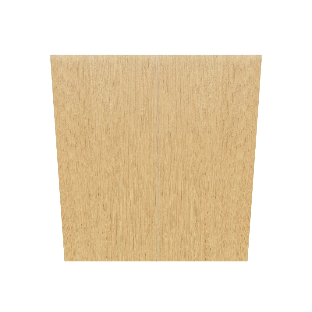 Modernform Cabinet Natural Oak 33" W X 36" H X 12" D Double Door Wall Cabinet