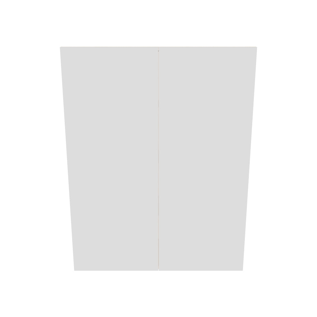 Modernform Cabinet Gloss White 33" W X 42" H X 12" D Double Door Wall Cabinet