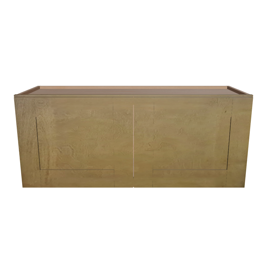 Modernform Cabinet Natural Shaker 36" W X 15" H X 12" D Double Door Wall Cabinet