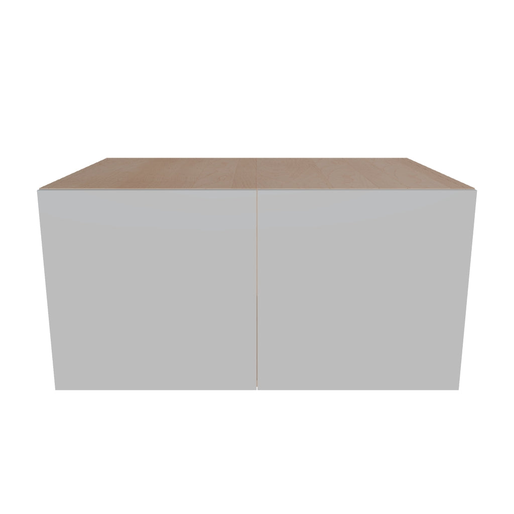 Modernform Cabinet Matte White 36" W X 18" H X 24" D Double Door Wall Cabinet