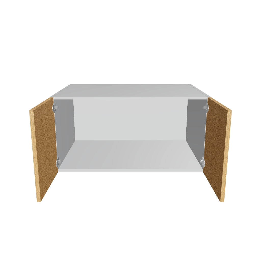 Modernform Cabinet Natural Oak 36" W X 18" H X 24" D Double Door Wall Cabinet
