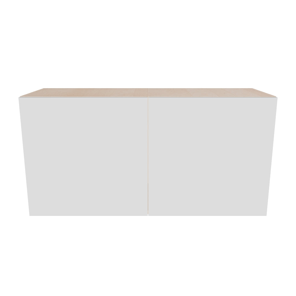 Modernform Cabinet Gloss White 36" W X 18" H X 12" D Double Door Wall Cabinet