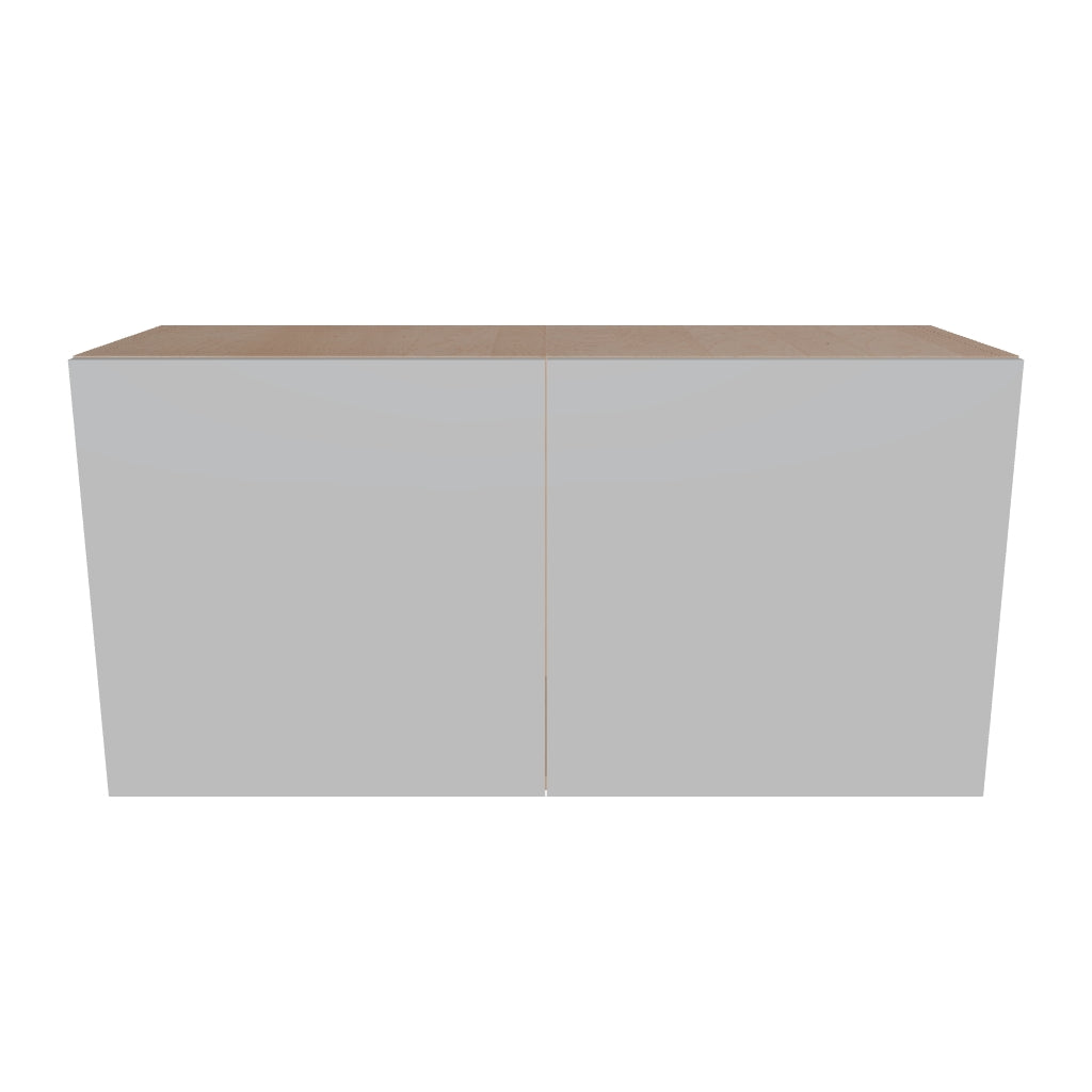 Modernform Cabinet Matte White 36" W X 18" H X 12" D Double Door Wall Cabinet