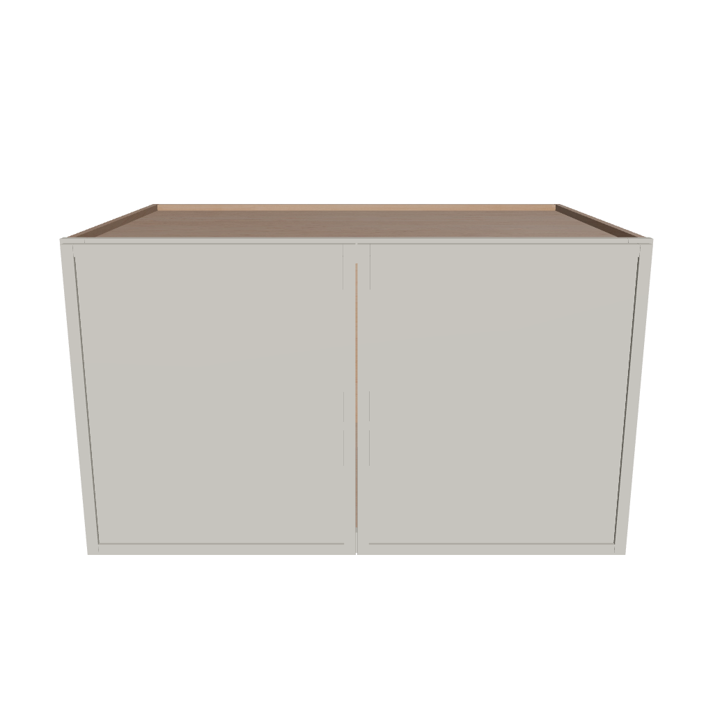 Modernform Cabinet Slim Dove White 36" W X 21" H X 24" D Double Door Wall Cabinet