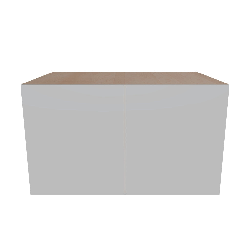 Modernform Cabinet Matte White 36" W X 21" H X 24" D Double Door Wall Cabinet
