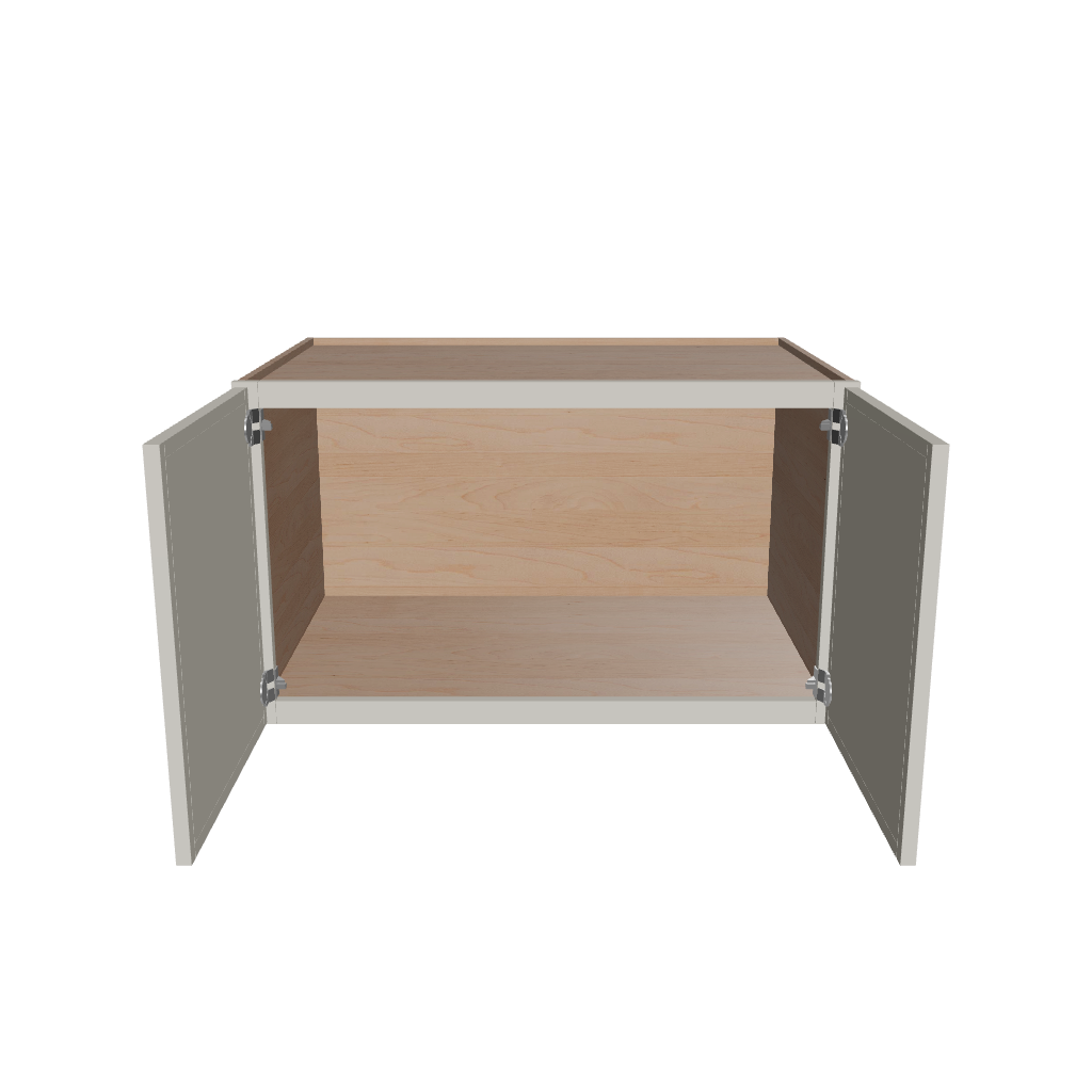 Modernform Cabinet Slim Dove White 36" W X 21" H X 24" D Double Door Wall Cabinet