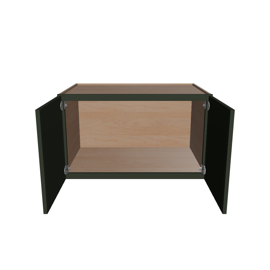 Modernform Cabinet Slim Sage Green 36" W X 21" H X 24" D Double Door Wall Cabinet