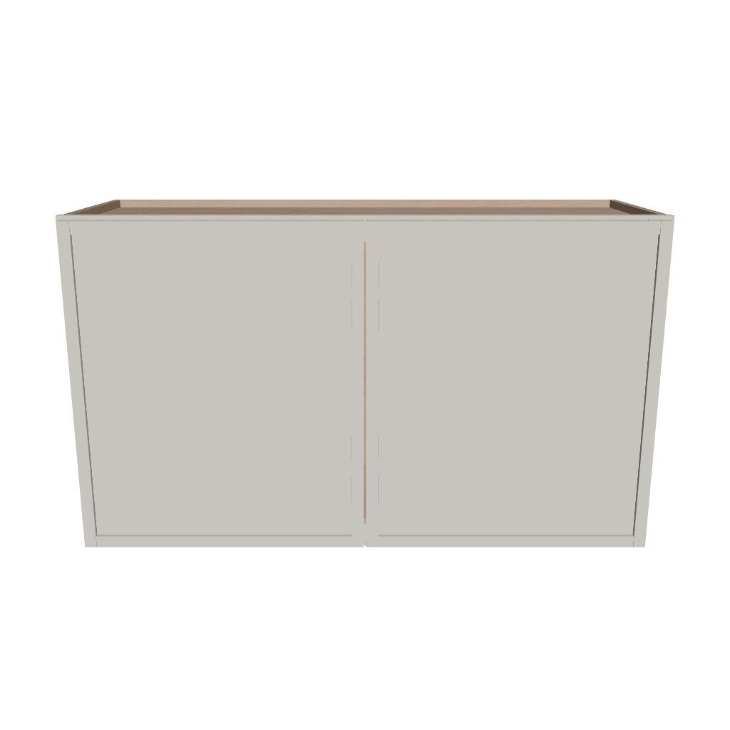 Modernform Cabinet Slim Dove White 36" W X 21" H X 12" D Double Door Wall Cabinet