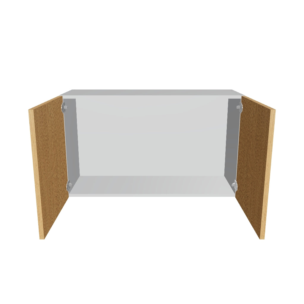 Modernform Cabinet Natural Oak 36" W X 21" H X 12" D Double Door Wall Cabinet