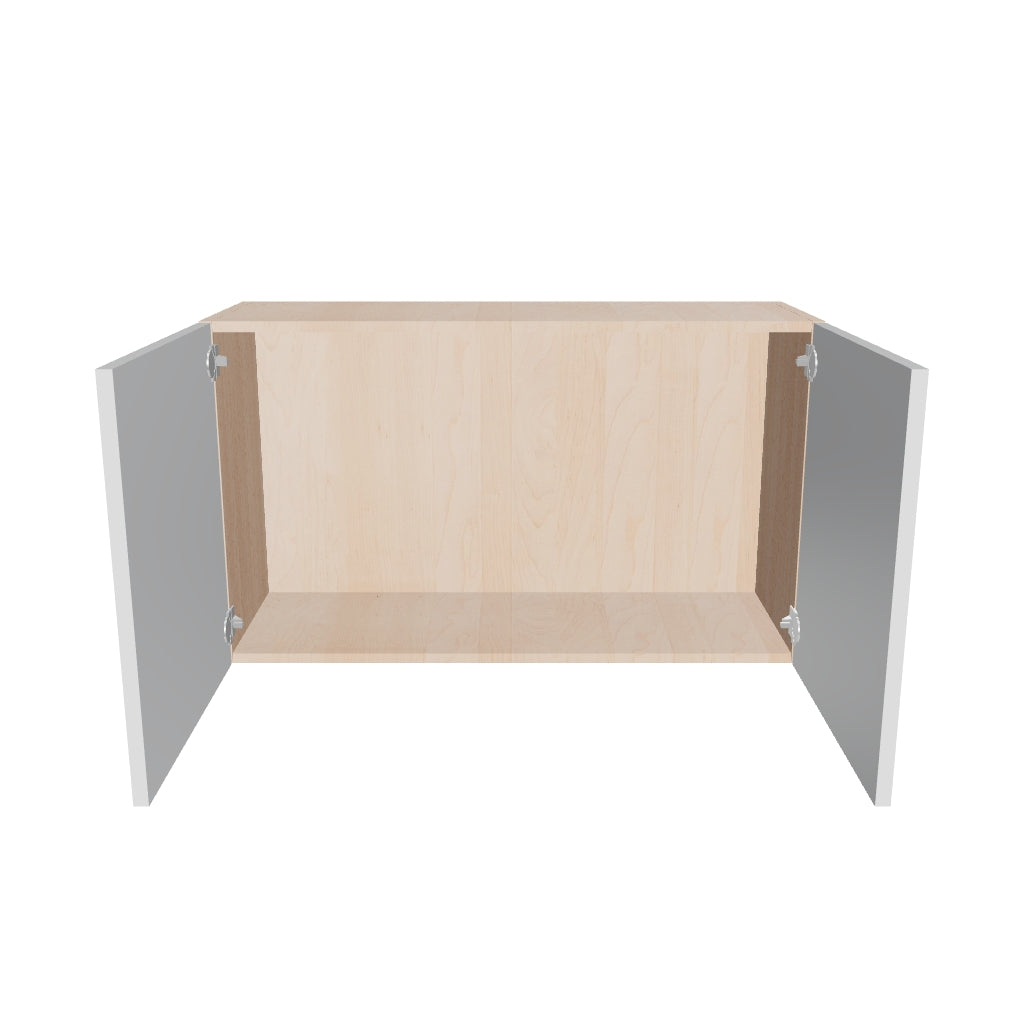 Modernform Cabinet Gloss White 36" W X 21" H X 12" D Double Door Wall Cabinet