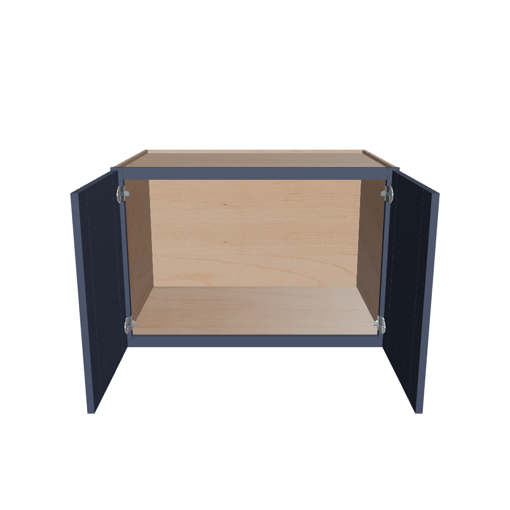Modernform Cabinet Signature Blue 36" W X 24" H X 24" D Double Door Wall Cabinet