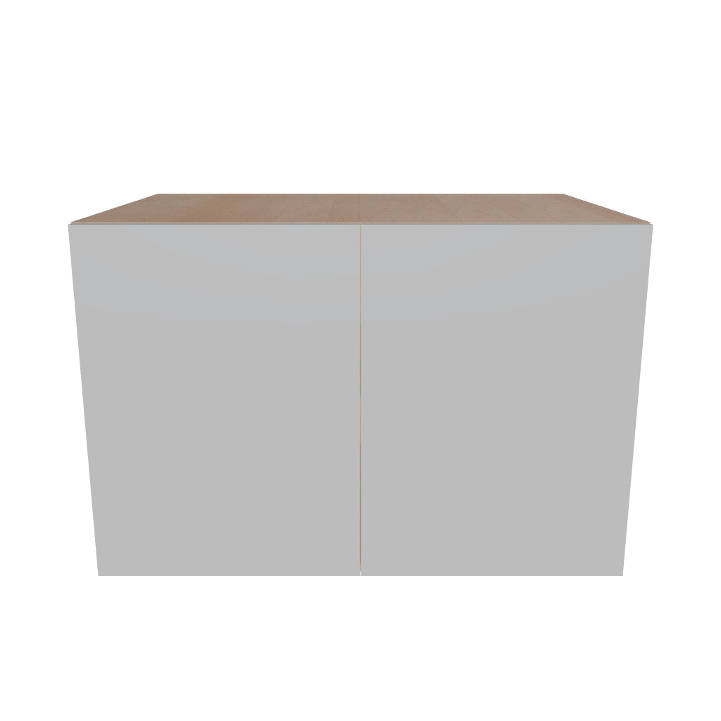 Modernform Cabinet Matte White 36" W X 24" H X 24" D Double Door Wall Cabinet