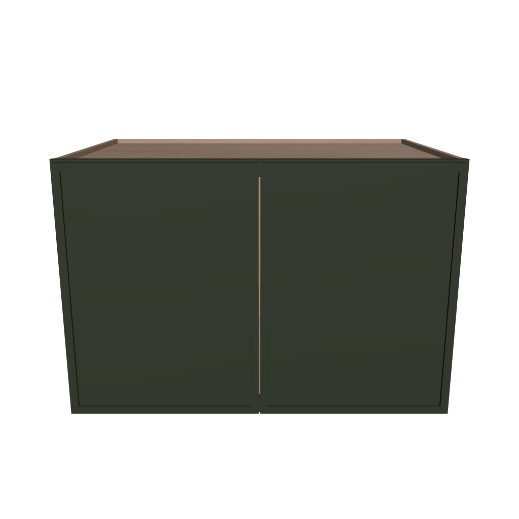 Modernform Cabinet Slim Sage Green 36" W X 24" H X 24" D Double Door Wall Cabinet